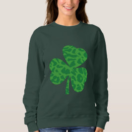 Camisa Shamrock del leopardo del Día de San Patric