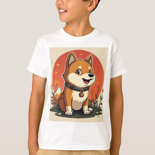 Camisa Shiba-inu (Anverso)