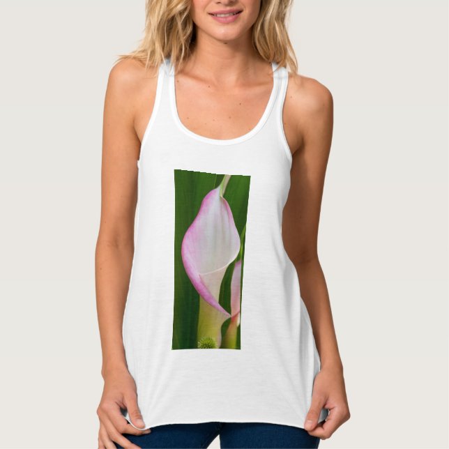 Camisa sin mangas de lirio Calla (Anverso)
