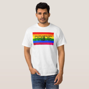 Camisa sin mangas del orgullo arcoiris