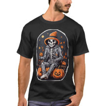 Camisa Skeleton de Halloween
