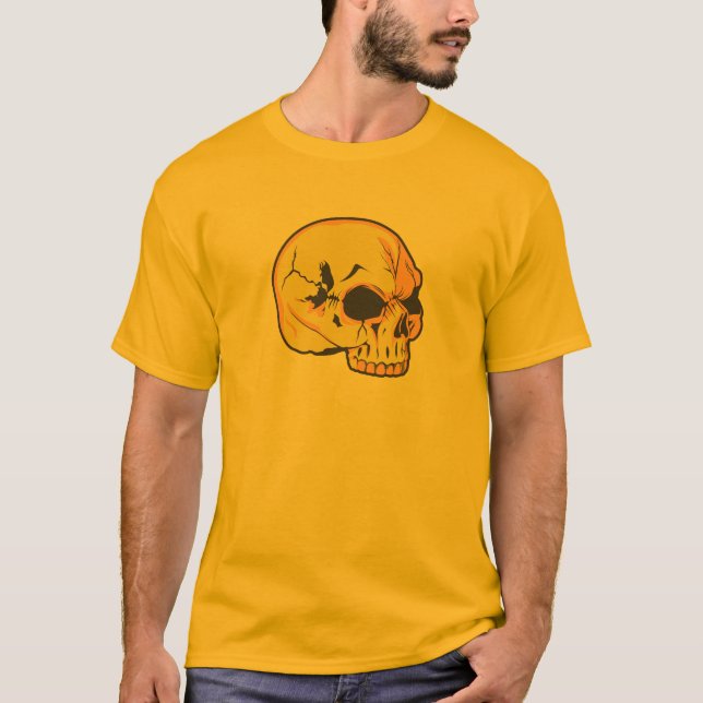 Camisa Skull Halloween (Anverso)