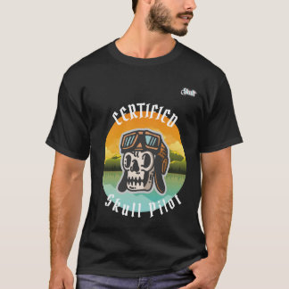 Camisa Skull piloto certificada: perfecta para los