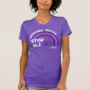 Camisa SLIM más larga Día Alz Assn 2024
