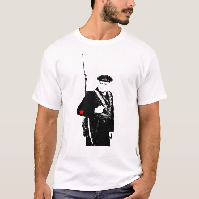 Camisa soviética de la infantería naval de WWII (Anverso)