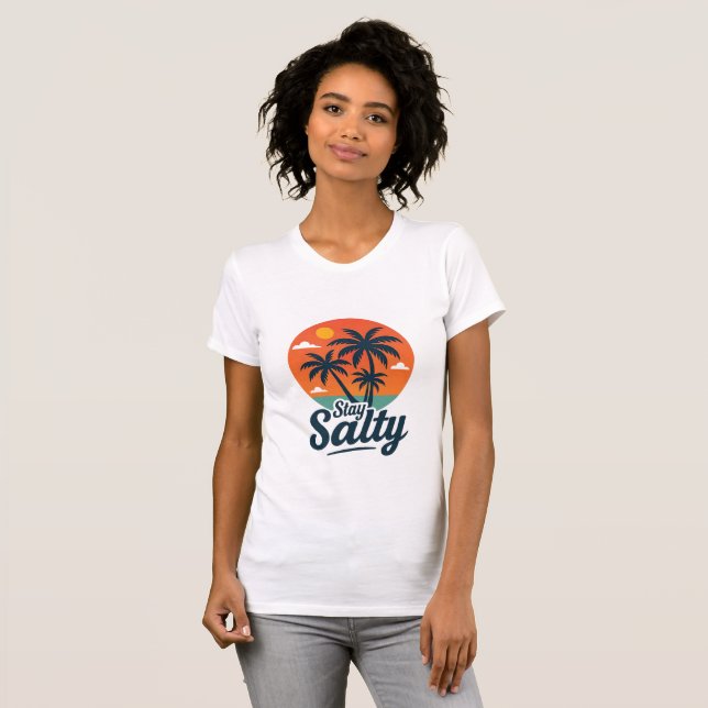 Camisa Stay Salty Design (Anverso completo)