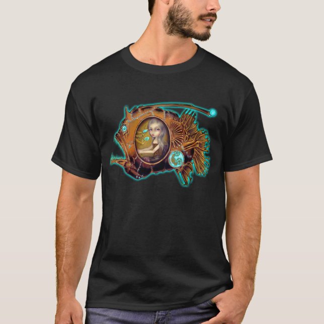 Camisa submarina del steampunk del rape (Anverso)