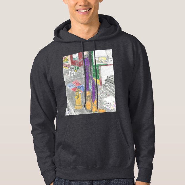 Camisa sudorosa de "May Street" (Anverso)