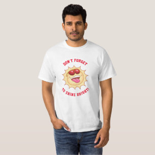 Camisa Sun Sonriente Brillante