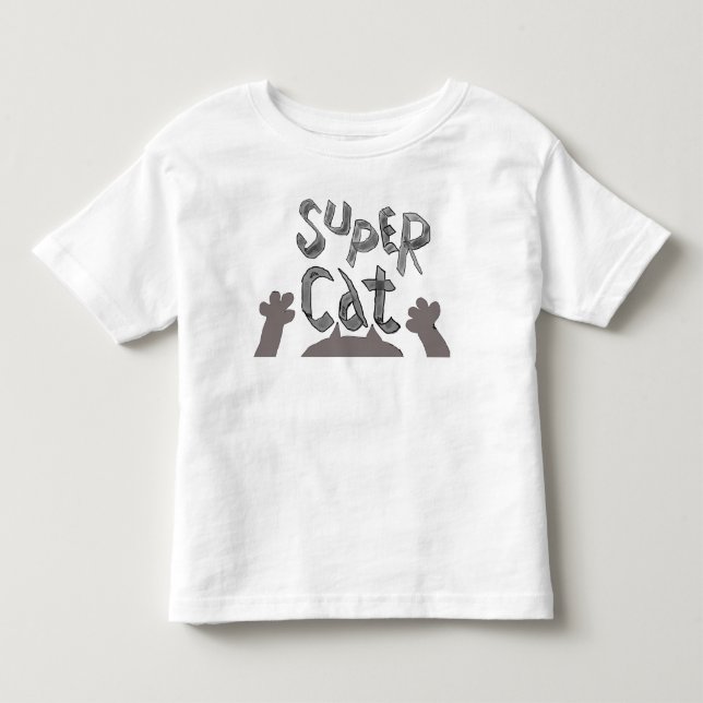 Camisa Super Cat Baby (Anverso)