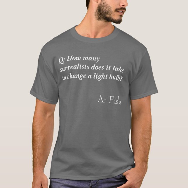 Camisa surrealista del chiste (Anverso)