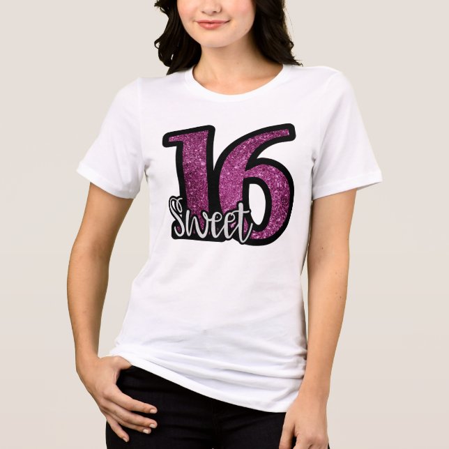 CAMISA SWEET 16 (Anverso)