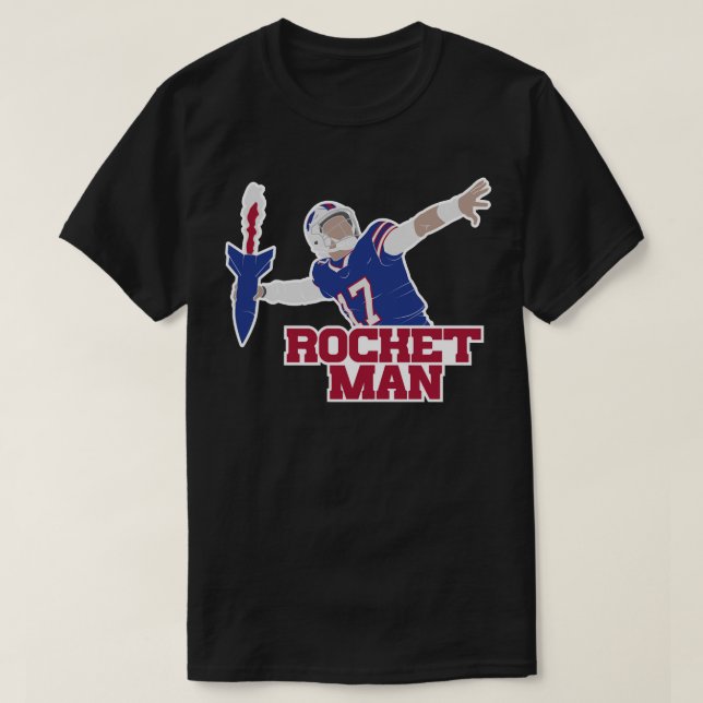 Camisa T clásica de Rocket Man (Diseño del anverso)