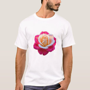 CAMISA T DE DISEÑO DE FLORES
