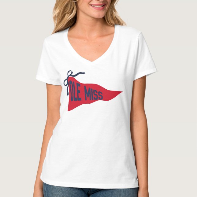 CAMISA T DE JEANS DE OLE MISS (Anverso)