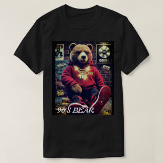 CAMISA T.R.K DE OSO HIP-HOP INSPIRADA EN LOS 90'S