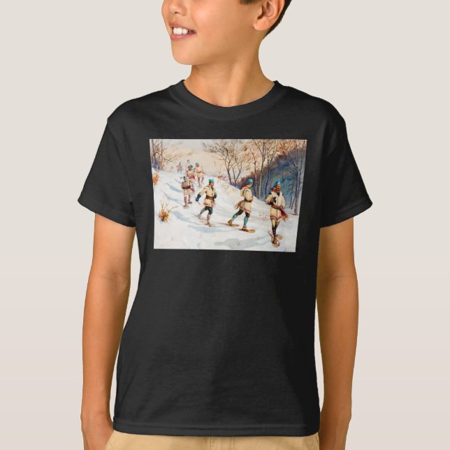 Camisa T "Vintage snow shok Trek" (Anverso)