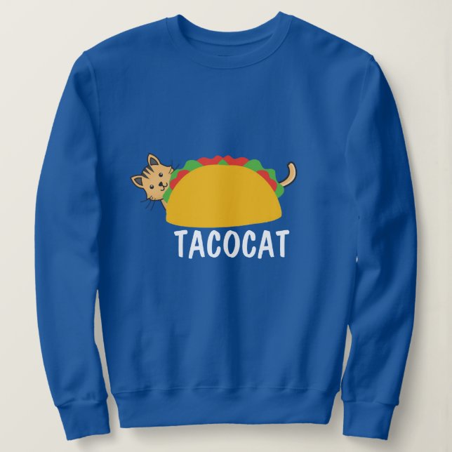 Camisa Tacocat, Gráfica divertida de tacos gatos P (Anverso del diseño)