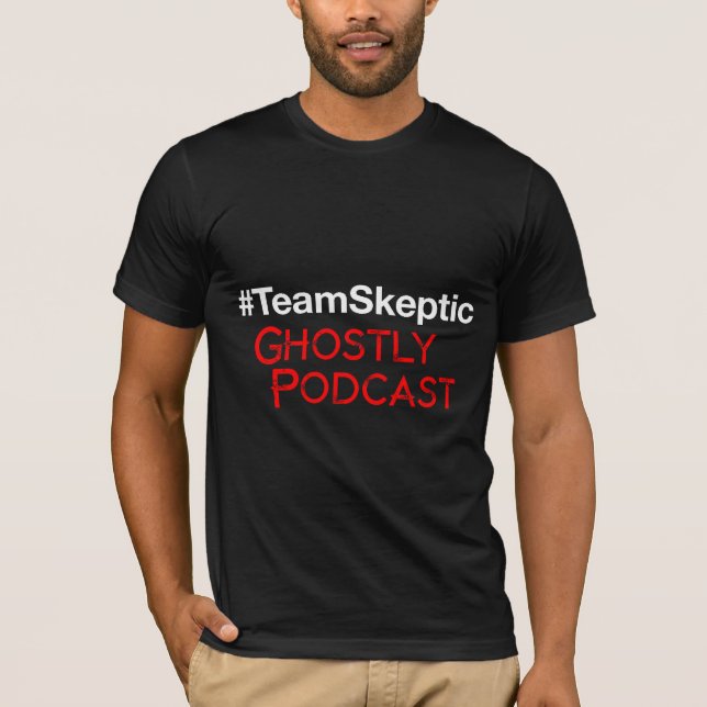 Camisa #TeamSkeptic (Anverso)