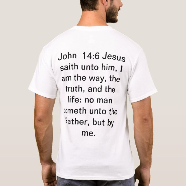 Camisa Tee John 14:6 (Reverso)