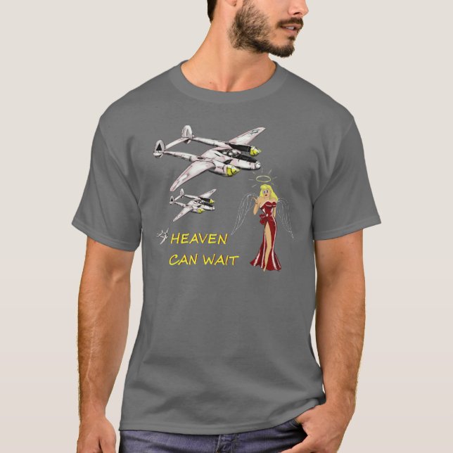 Camisa Tee P38 iluminada (Anverso)