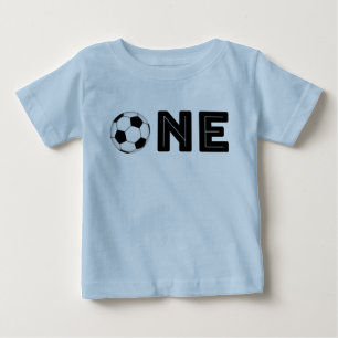 Camisa temática del primer fútbol del cumpleaño