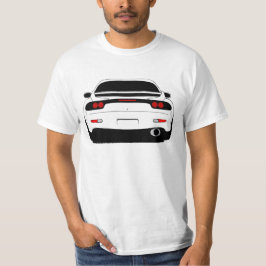 Camisa temática RX7 en blanco o transparente