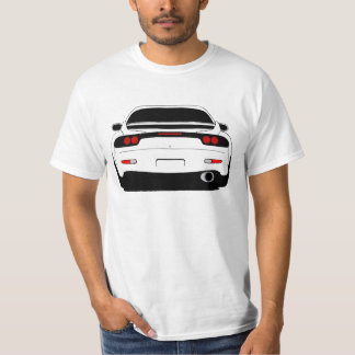 Camisa temática RX7 en blanco o transparente