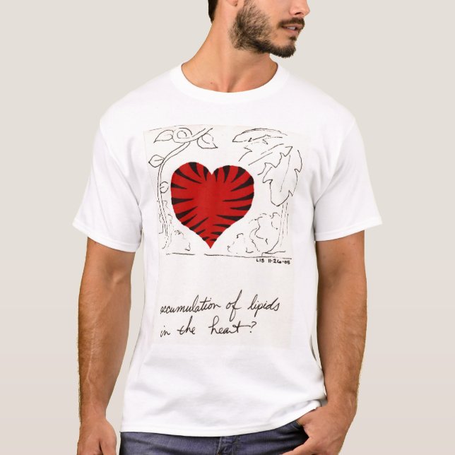 Camisa Tigre-Rayada del corazón (Anverso)