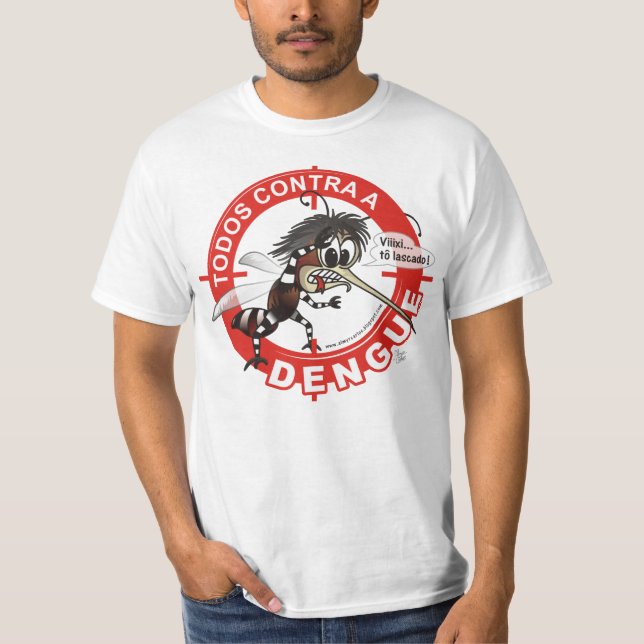 Camisa Todos contra a Dengue (Anverso)