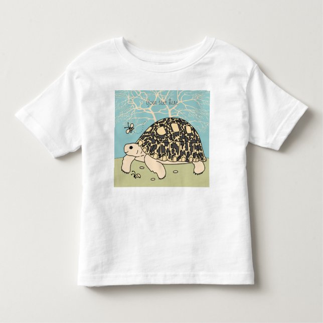 Camisa Tortoise de Leopardo del personalizable (Anverso)