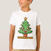 Camisa Tri-Blend de árbol de Navidad