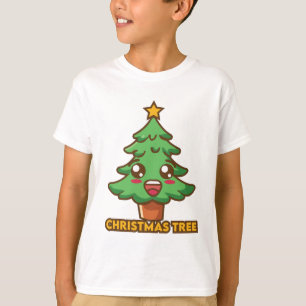 Camisa Tri-Blend de árbol de Navidad