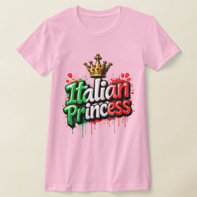 Camisa Tri-Blend de la Princesa Italiana (Distribución)
