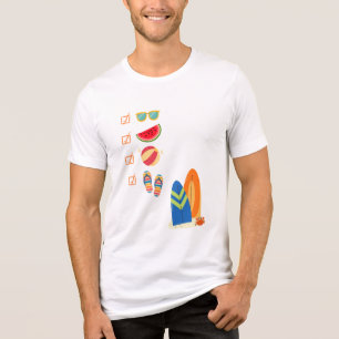 Camisa Tri-Blend Fun Summer Beach