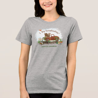 Camisa Tri-Blend para damas