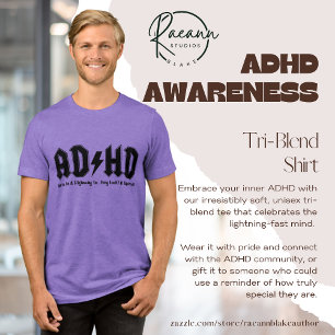 Camisa Tri-Blend para la toma de conciencia sobre 