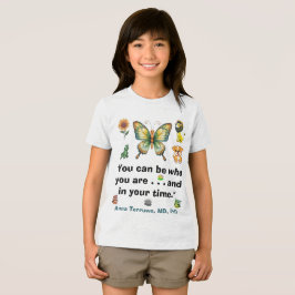 CAMISA TRI-BLEND PARA NIÑOS 'PUEDES SER QUIEN ERES