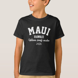 CAMISA Tri-Blend PERSONALIZADA MAUI HAWAII