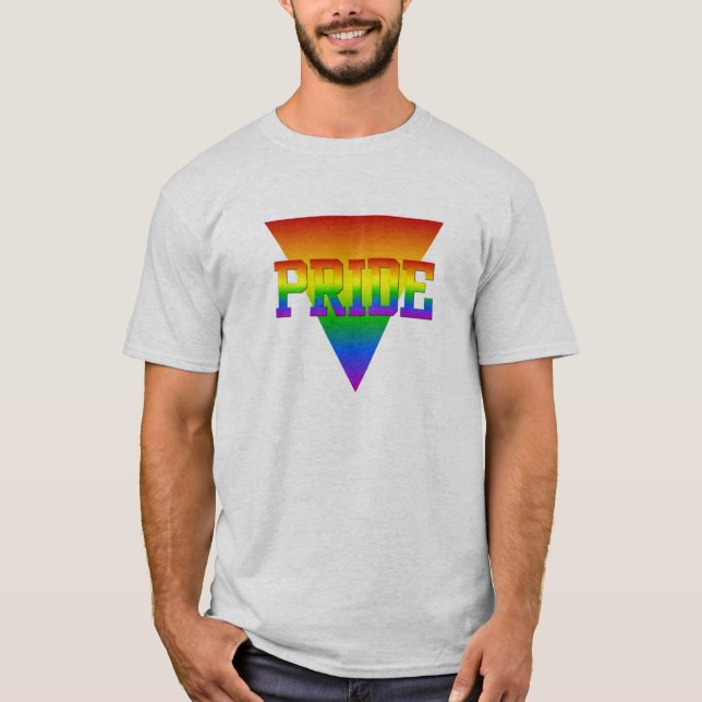 Camisa Triángulo de Orgullo - elegir estilo y colo (Anverso)