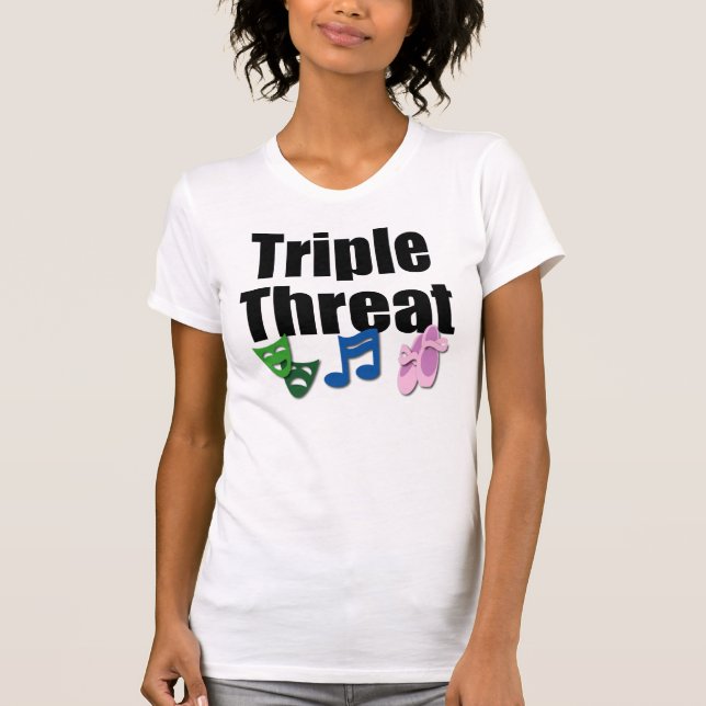 Camisa triple de la luz de la amenaza (Anverso)