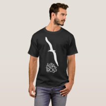 Camisa única del arte gráfico del albatros