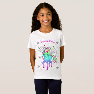 Camisa Unicorn, Chicas, Insertar nombre en la part