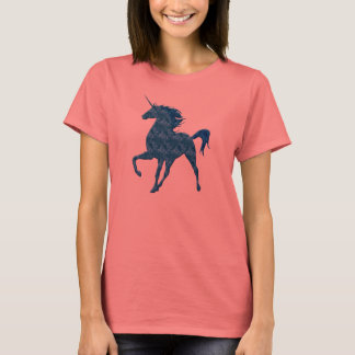 Camisa Unicornio de Fuego Azul