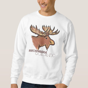 Camisa unisex de los alces marrones de