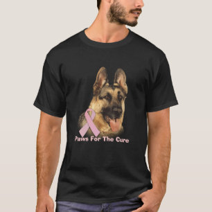 Camisa unisex del cáncer de pecho del pastor