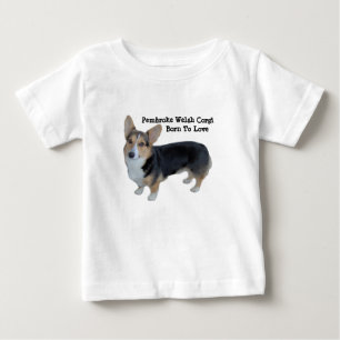 Camisa unisex del niño conmovedor del Corgi Galé