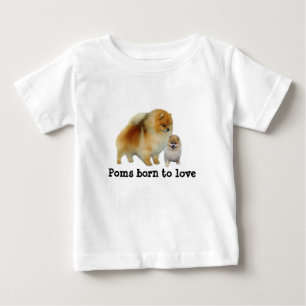 Camisa unisex del niño de los Pals de Pomeranian