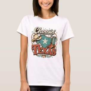 Camisa vaquera occidental vintage de Texas