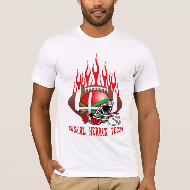 Camisa vasca del fútbol (Anverso)